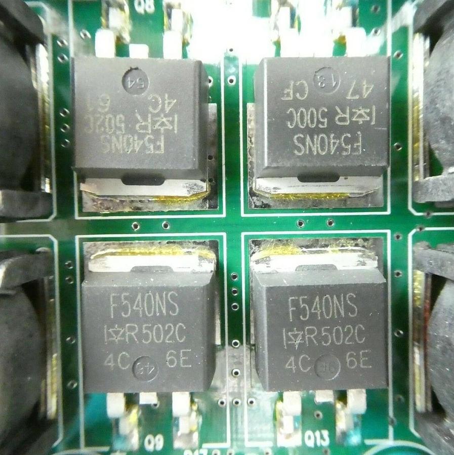 Used ASM Advanced Semiconductor Materials 03-20932 Lighting Control PCB Card Working