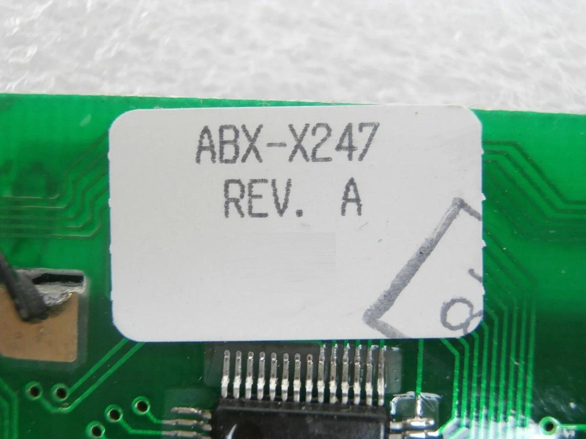 Used ETO Ehrhorn Technological Operations MSX-X741-02 Display Assembly PCB ABX-X247