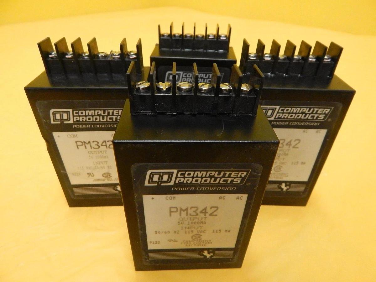 Used Computer Products PM342 Power Conversion Linear Series Reseller Lot of 4 Used