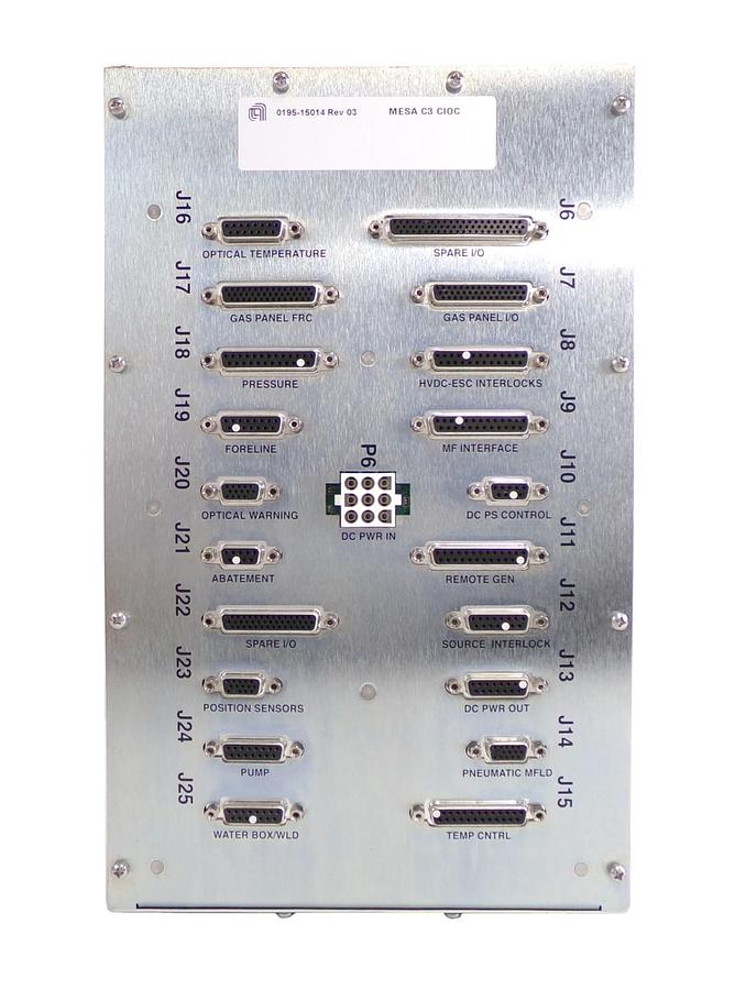 AMAT Applied Materials 0195-15014 Interface Module MESA C3 CIOC Producer New