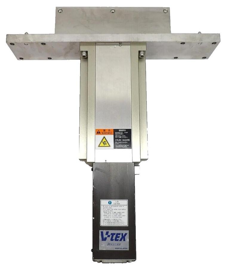 Used V-Tex IRI-10071 Pneumatic Gate Valve ROLLCAM Working Surplus