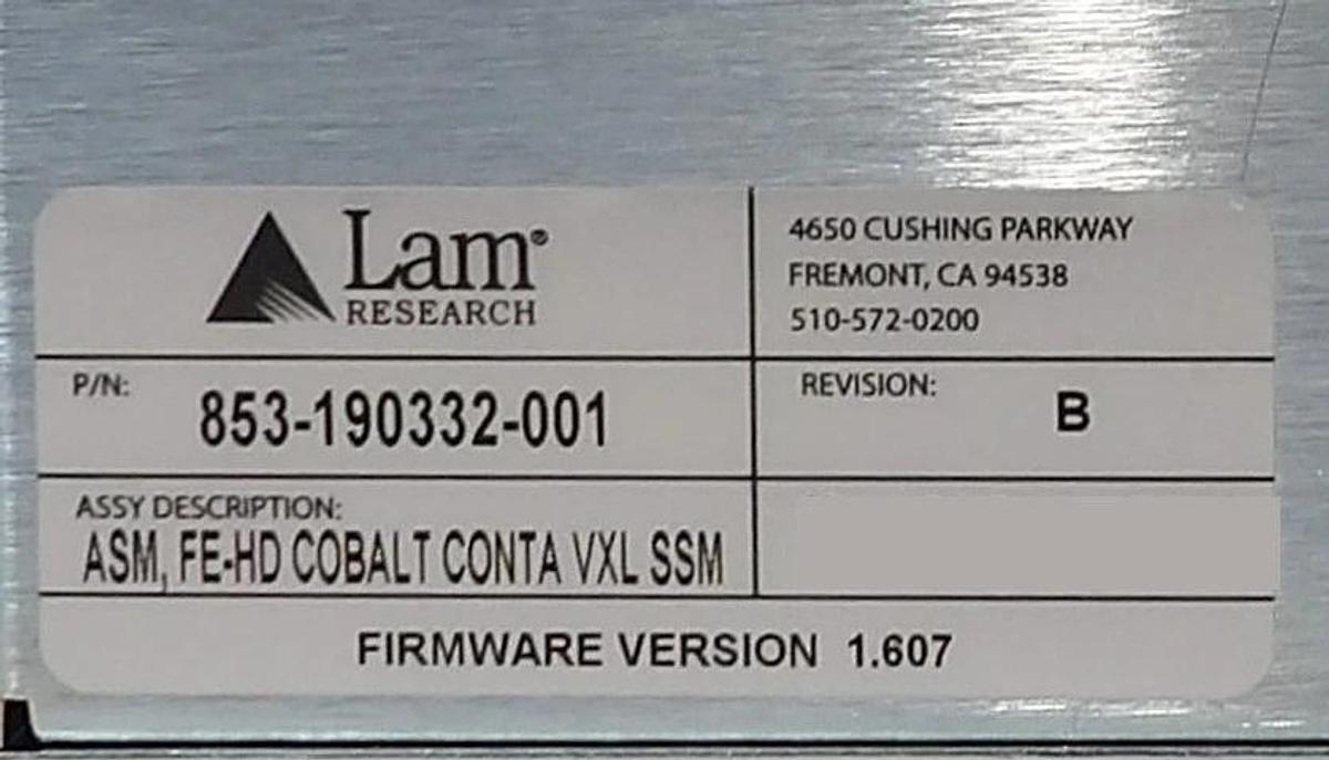 Used Lam Research 853-190332-001 ASM FE-HD Cobalt Conta EMMA EIOC Controller Working