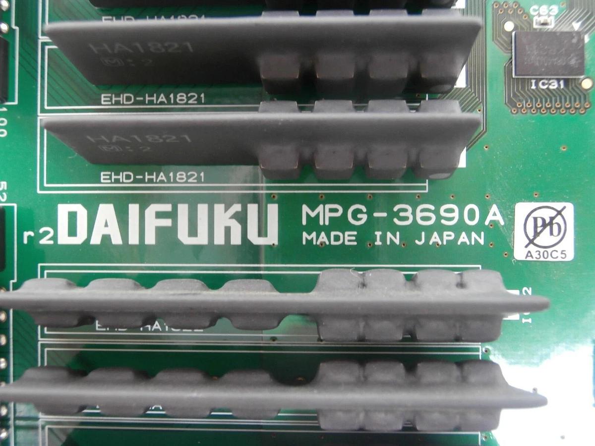 Used Daifuku MPG-3690A Backplane Interface Board PCB BX8461AW Working Spare