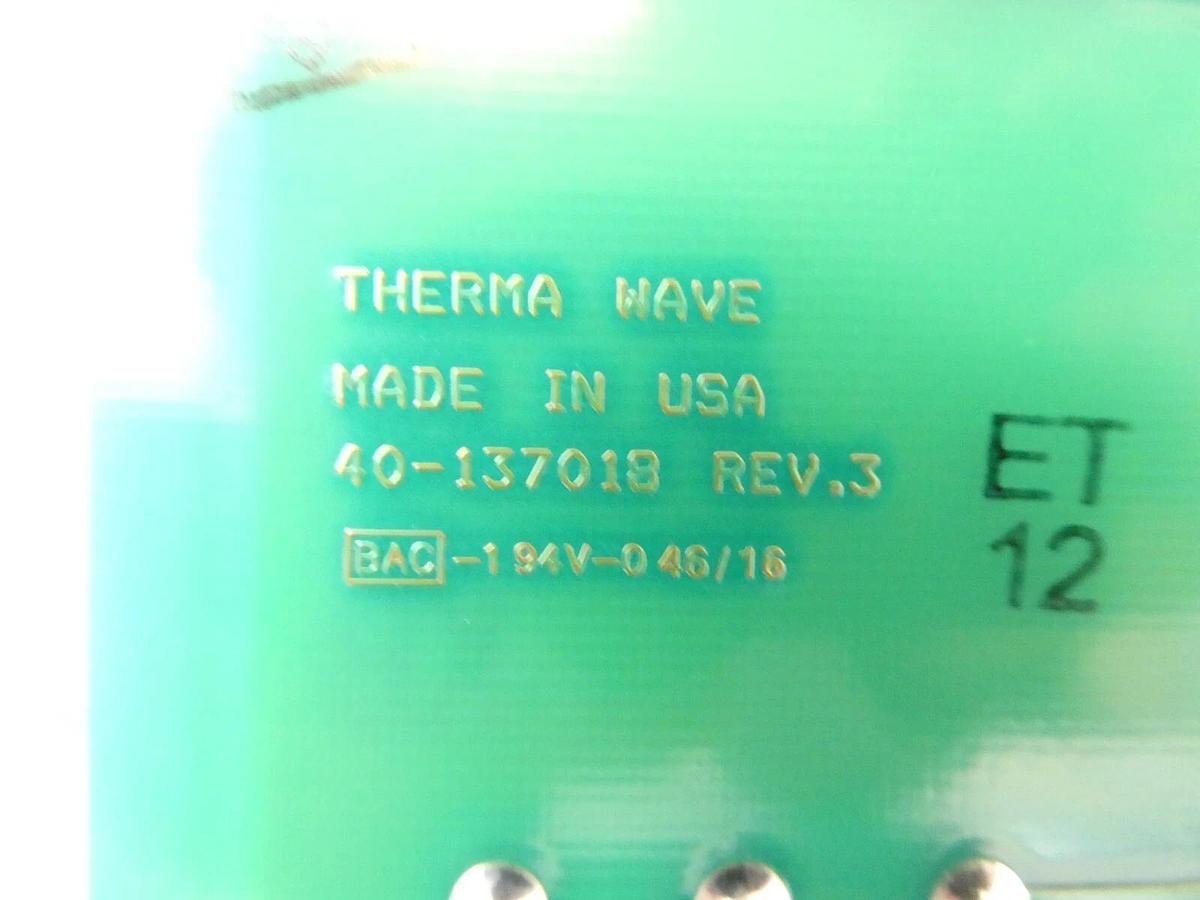 Used Therma-Wave 14-119381 Power Digitizer PCB OPTI-PROBE OP 7341 Working Surplus