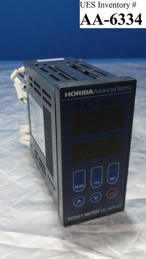 Used Horiba HE-480R-DC24V Resist Meter Used Working