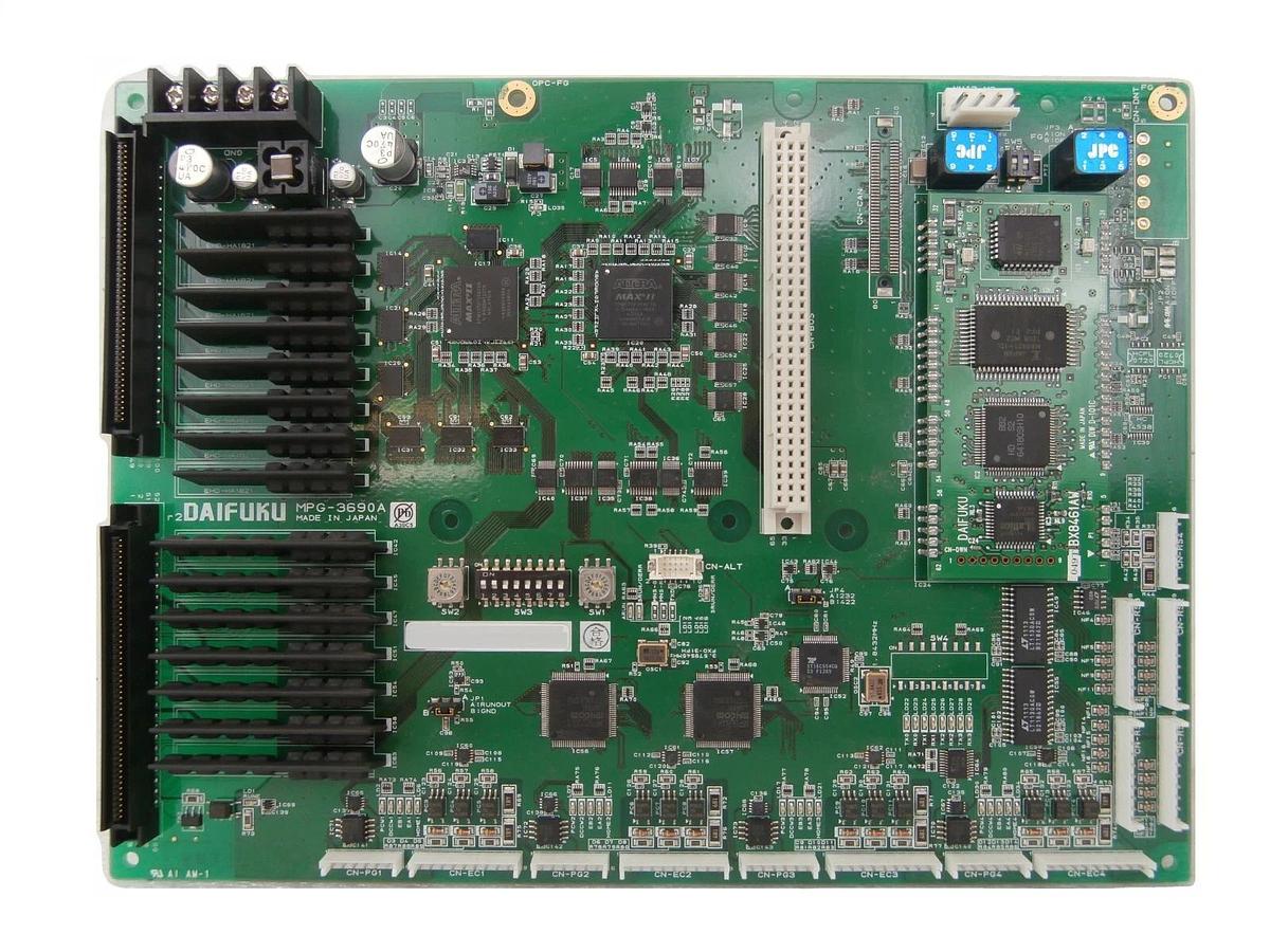 Used Daifuku MPG-3690A Backplane Interface Board PCB BX8461AW Working Spare
