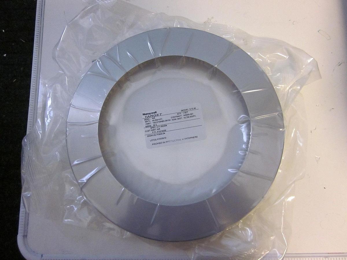 Honeywell TSC2TWNBX-09154 Target, 49.5 Grade Tungsten +10% Titanium New