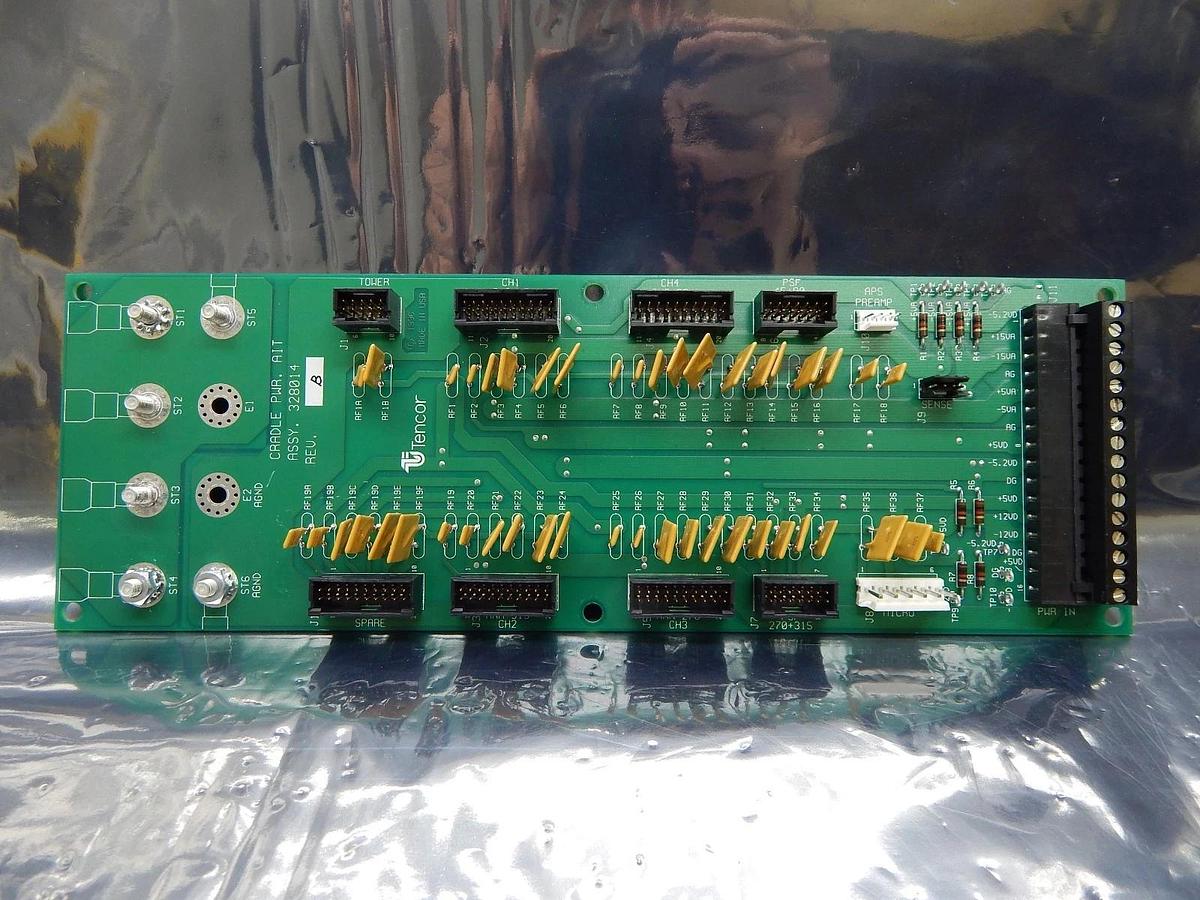 Used Tencor Instruments 328014 Cradle Power AIT Board PCB KLA-Tencor AIT I Used