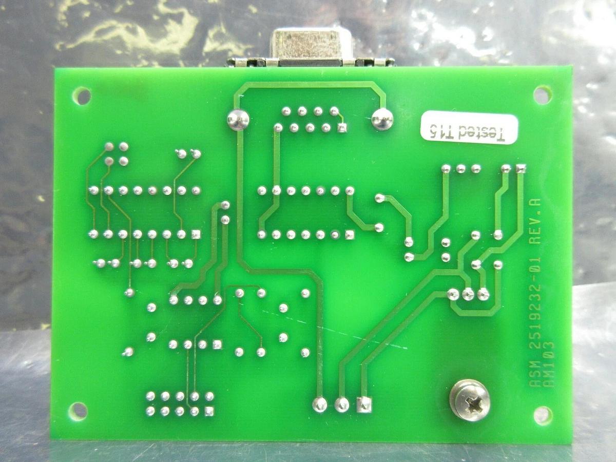 Used ASM Advanced Semiconductor Materials 2519232-21C Interface Board PCB Used