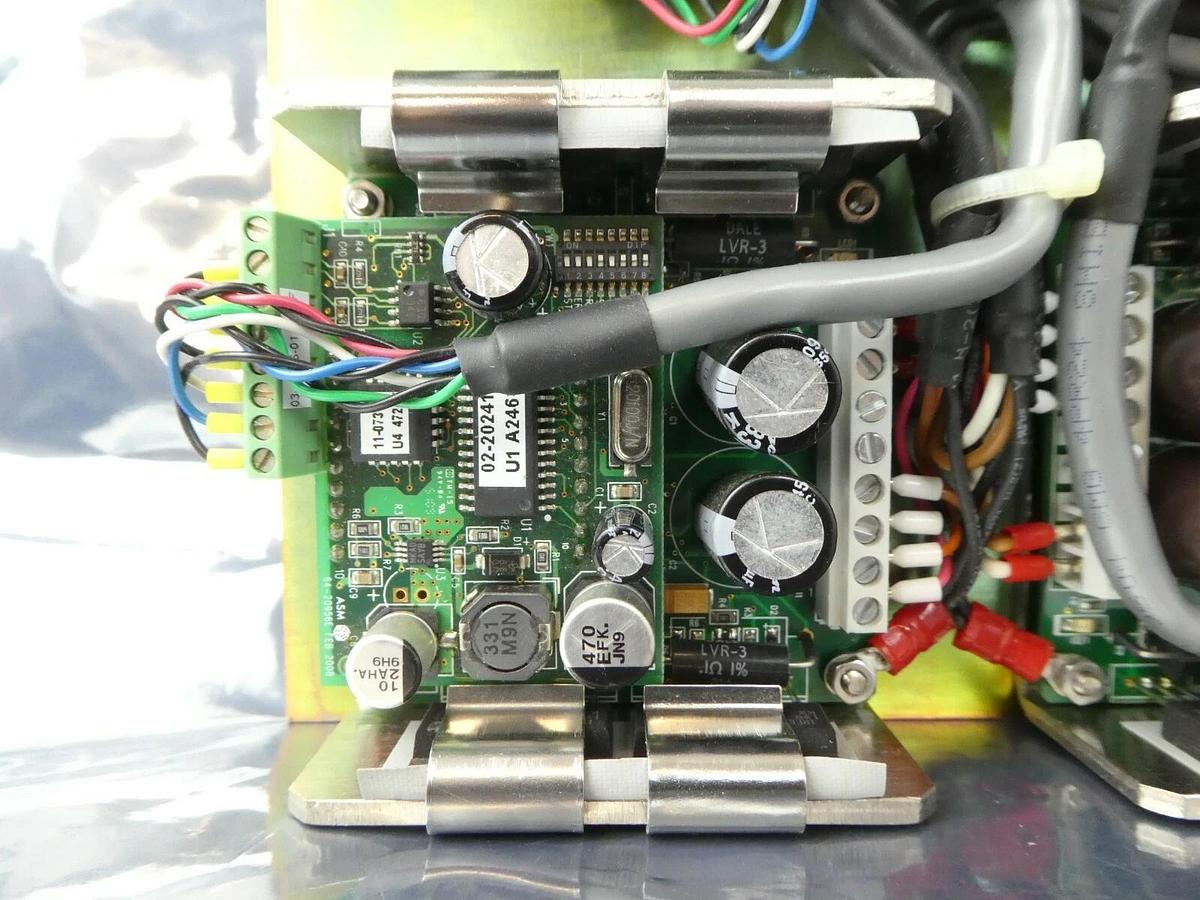 Used ASM Advanced Semiconductor Materials 02-54037-14 Stepper Driver MBS724 Working