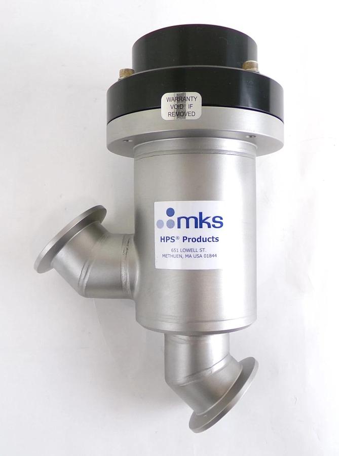 Used MKS Instruments 100016770 UHV Angle Valve Working