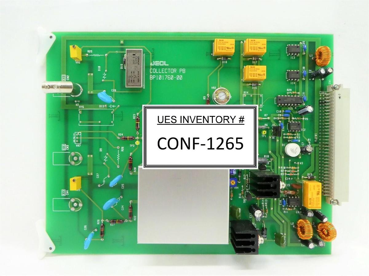 Used JEOL BP101760-00 Collector PB PCB Card JWS-2000 Wafer Defect Review SEM Working