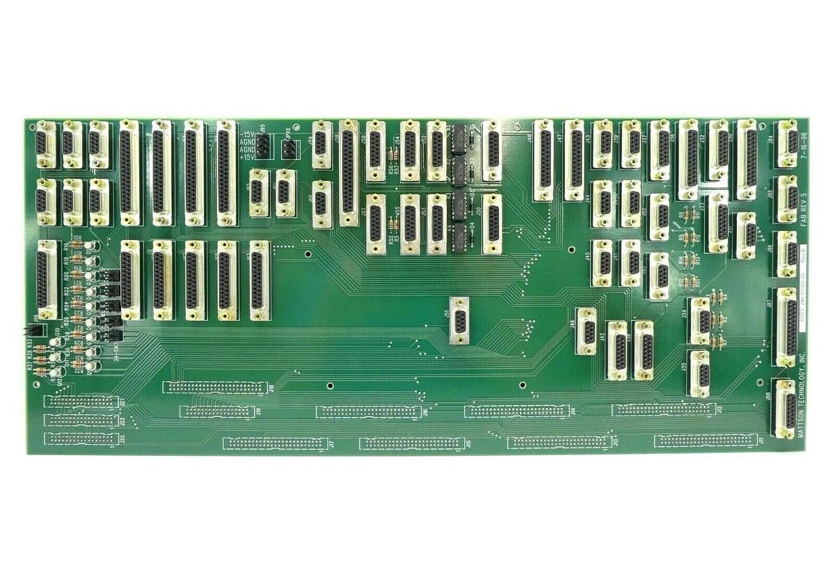 Mattson Technology 246-91000-00 Primary Interface PCB Strip & CVD Rev. B New