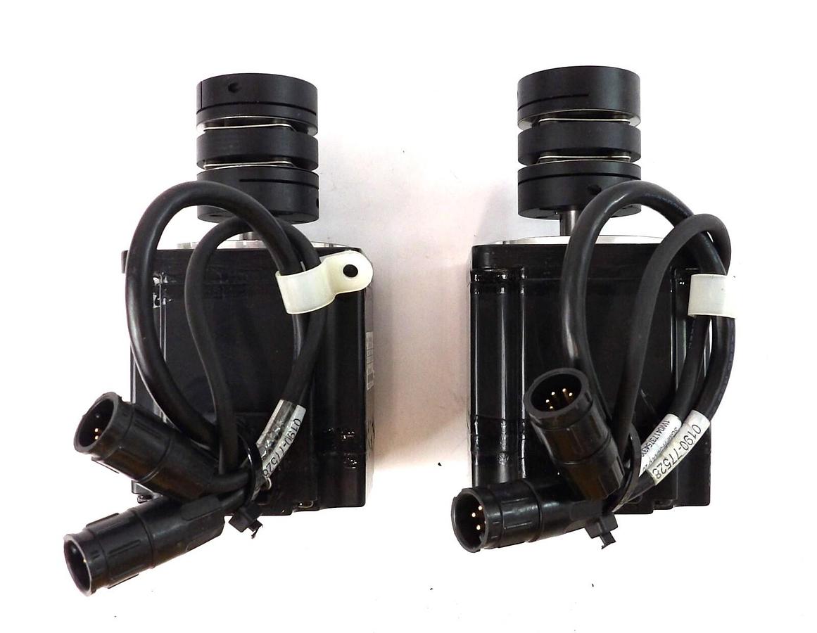 Used Yaskawa Electric SGMPH-04AAE41D AC Servo Motor Reseller Lot of 2 Working