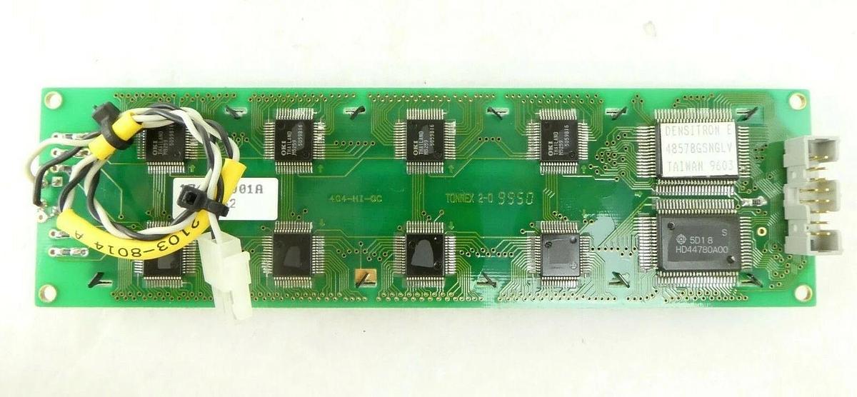Densitron 4857BGSNGLV LCP Panel PCB Schumacher 1740-0001A Reseller Lot of 2 New