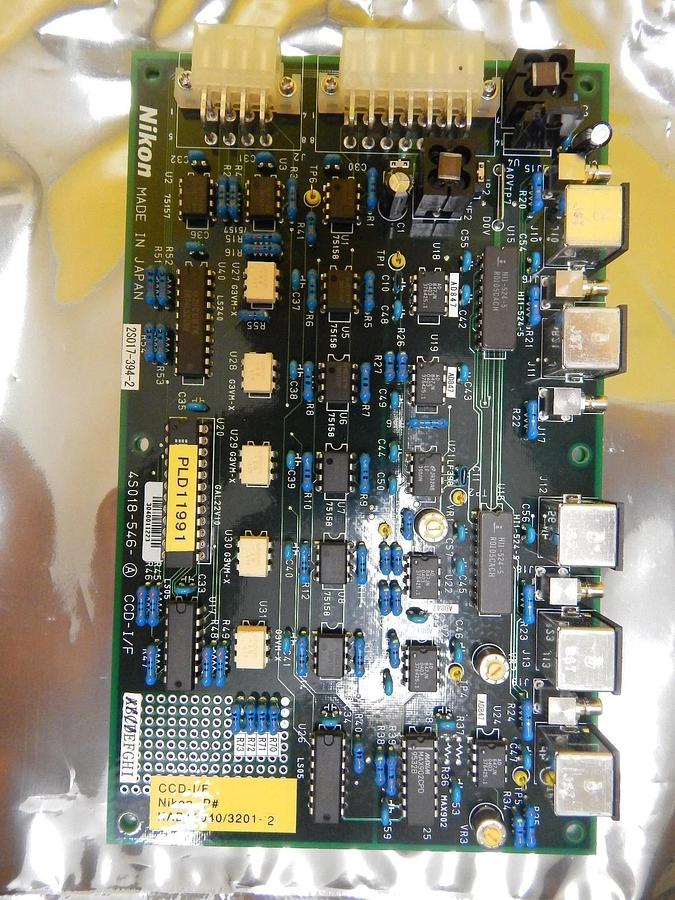 Used Nikon 4S018-546-A CCD-I/F PCB KAB11040/3201-2 2S017-394-2 OPTISTATION 3 Used