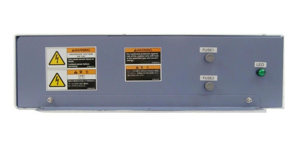 Used TEL Tokyo Electron FFU/EXH Fan Power Box Assembly Trias Working Spare