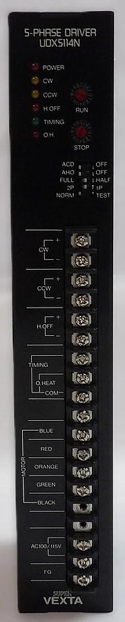 Used Oriental Motor UDX5114N 5-Phase Driver Super VEXTA Lot of 4 Surplus