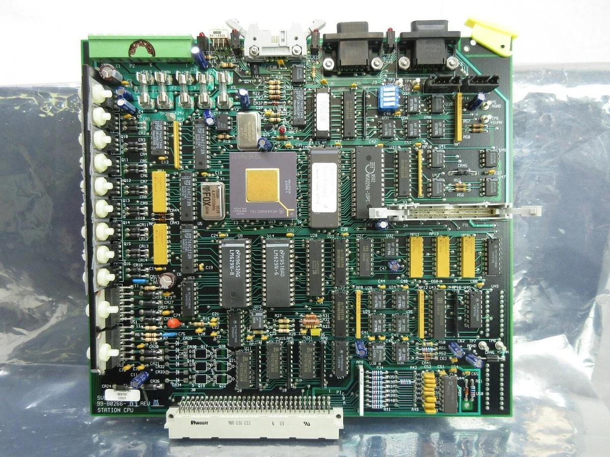 Used SVG Silicon Valley Group 99-80266-01 CPU PCB Card Bentek 99-43006-01 90S Used