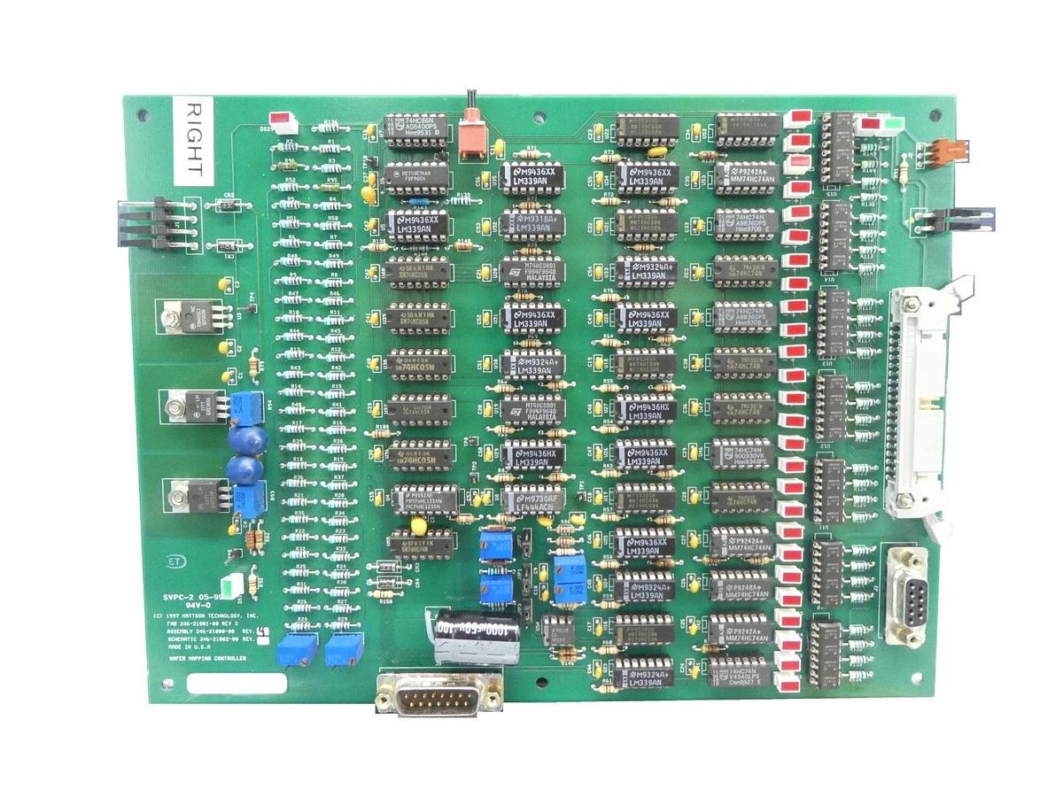 Used Mattson Technology 246-21000-00 Wafer Mapping Controller PCB Rev. 4 Working