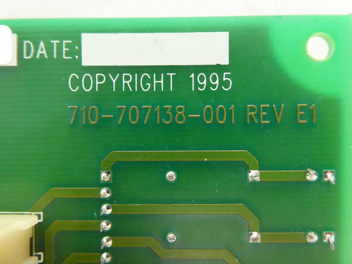 Used Lam Research 810-707138-001 EMO/DC Power Display Board PCB Continuum Spare