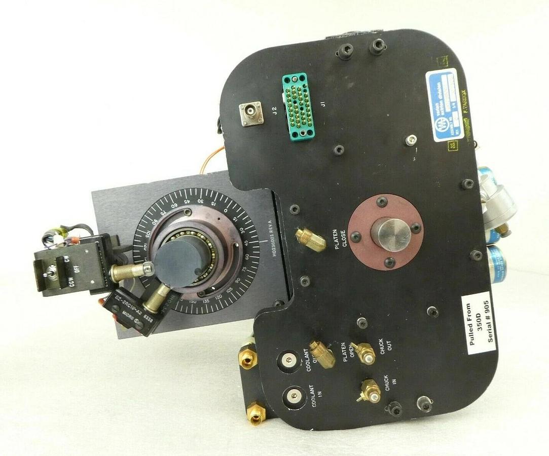 Used Varian Semiconductor VSEA H0258001 EQ Mech Platen H1970001 350D H0236001 Working