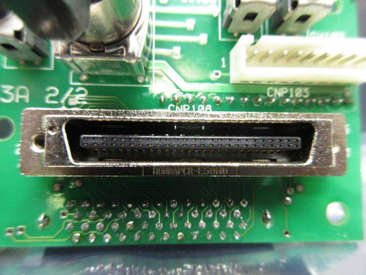 Used Shinko 3ASSYC80630 Operator Interface PCB with Key M173A 2/2 Asyst VHT5-1-1 Used