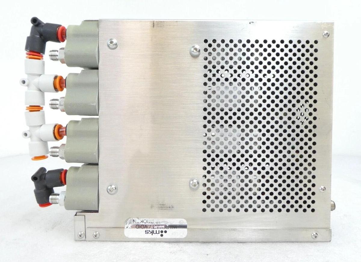 Used MKS Instruments 1012199-001 4-Port Flow Control Assembly Working Surplus