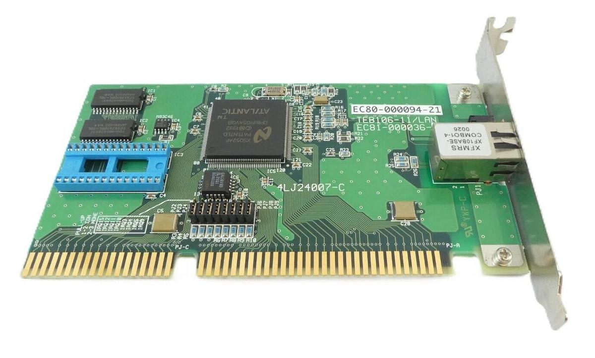 Used TEL Tokyo Electron EC81-000036-21 LAN PCB Card TEB106-11/LAN EC80-000094-21