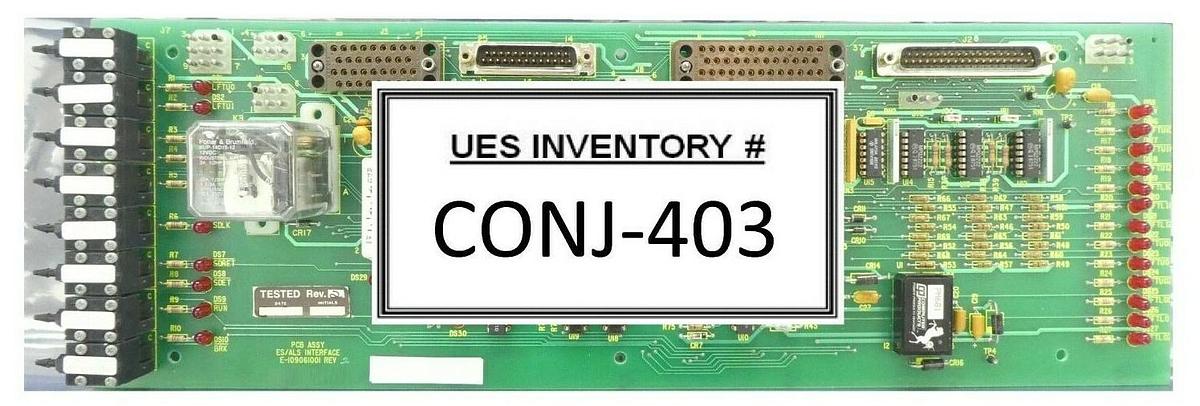 Refurbished Varian VSEA E-109061001 ES/ALS Interface PCB Rev. 2 OEM Refurbished