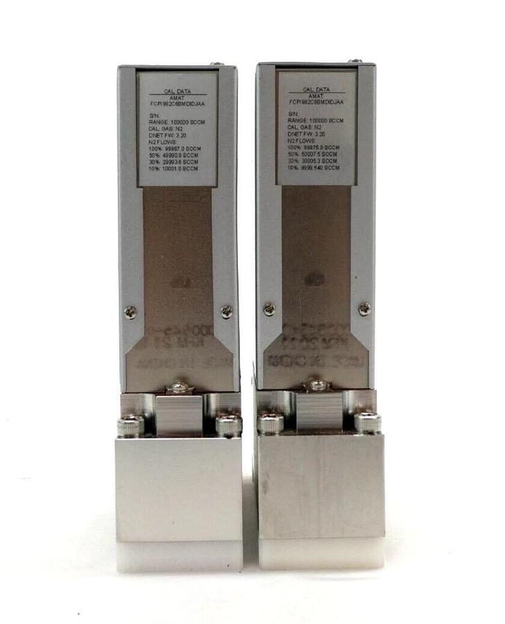 Used Aera PI-98 Series Mass Flow Controller MFC PI-98 PI-980 PI-982 Lot of 8 Working