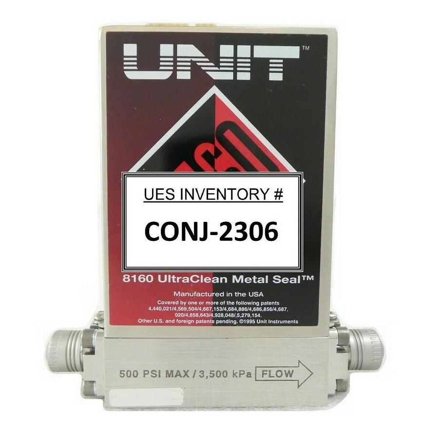 UNIT Instruments UFC-8160 Mass Flow Controller MFC 30SLM N2 Mattson 37100440 New