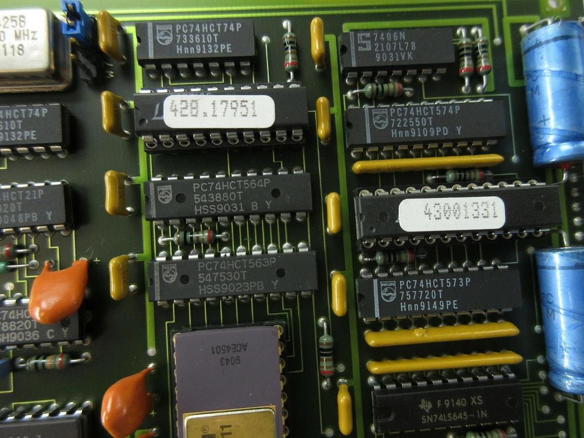 Used ASML 4022.430.01090 Reticle Table Control PCB Card PAS 5000/2500 Used Working