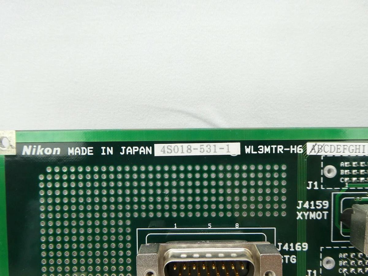 Used Nikon 4S018-531-1 Backplane Board PCB WL3MTR-H6 NSR-S204B Working Spare
