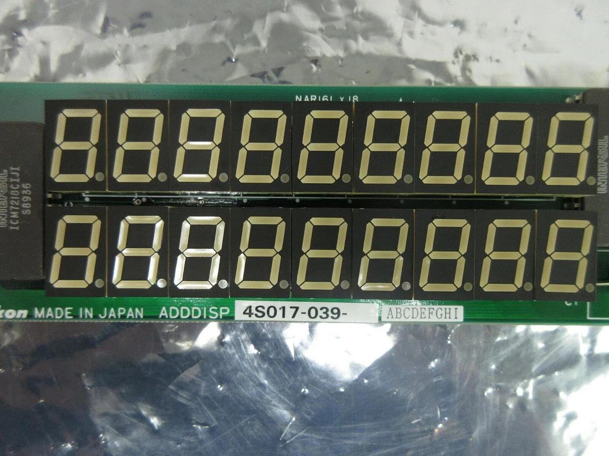 Used Nikon 4S017-039 Display Board PCB ADDDISP NSR System Used Working