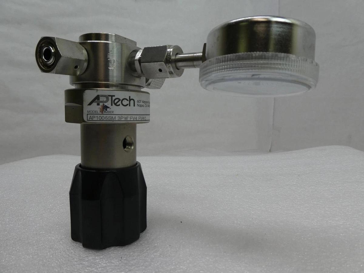 Used APTech AP1006SM 3PW FV4 FV4 0 Single Stage Regulator Valve Reseller Lot of 3
