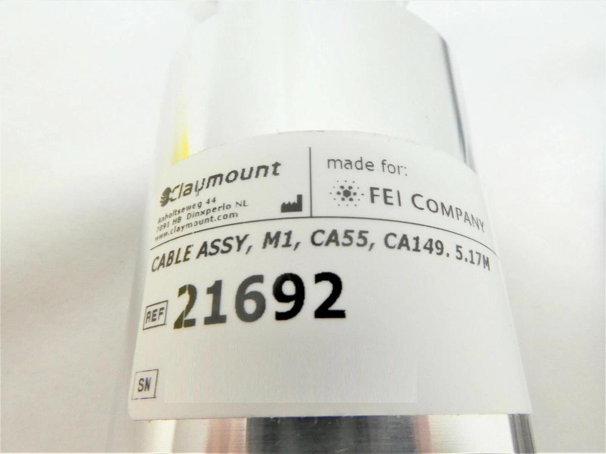 Claymount 21692 Cable M1 CA55 CA149 5.17M FEI Company 4022 268 01398 New Surplus