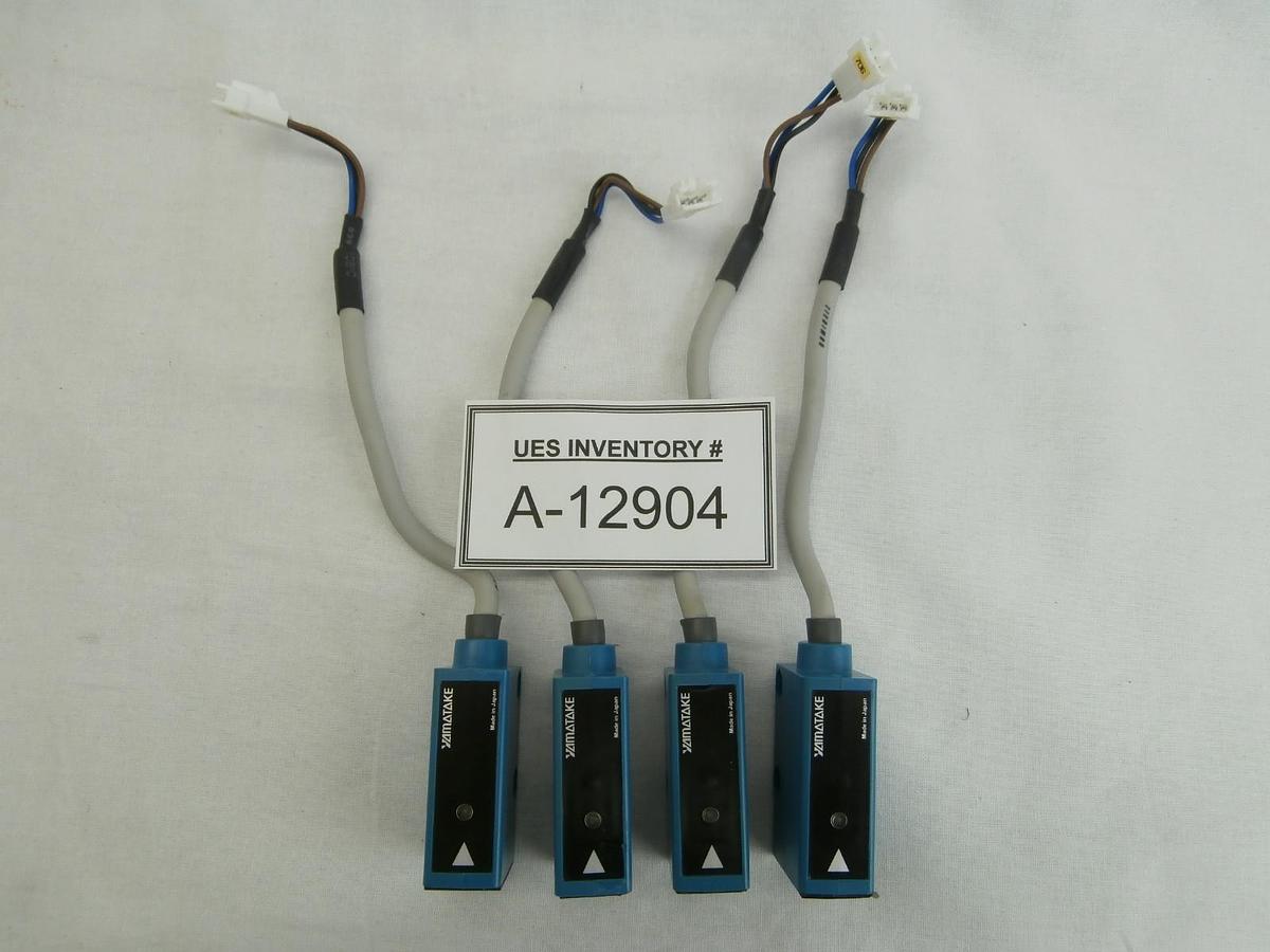 Used Yamatake FE7C-TWC6R Photoelectric Sensor Reseller Lot of 4 Used Working