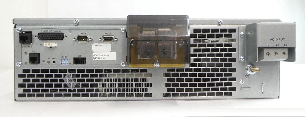 Used Sorensen SFA40X125C-1CAB Programmable Power Supply SFA 40/125 Ametek Working