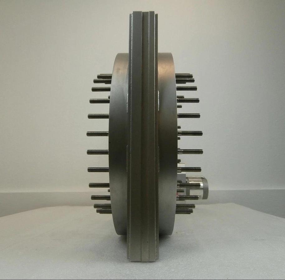Used VAT 64250-CE52-1101 HV High Vacuum Gate Valve Motorized Actuator Working Surplus
