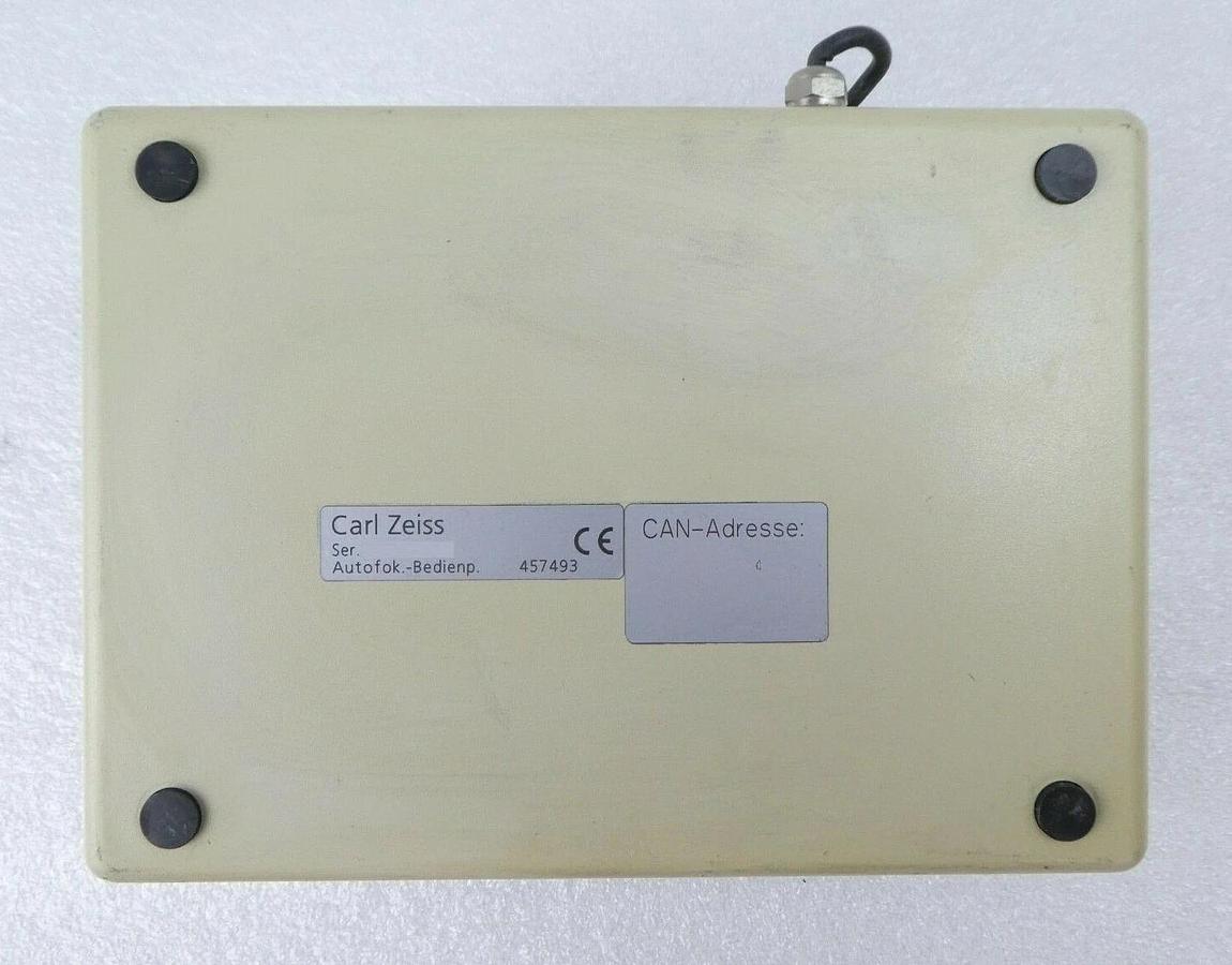 Used Carl Zeiss 457493 Microscope Analyzer Aperture AF Remote Controller Working