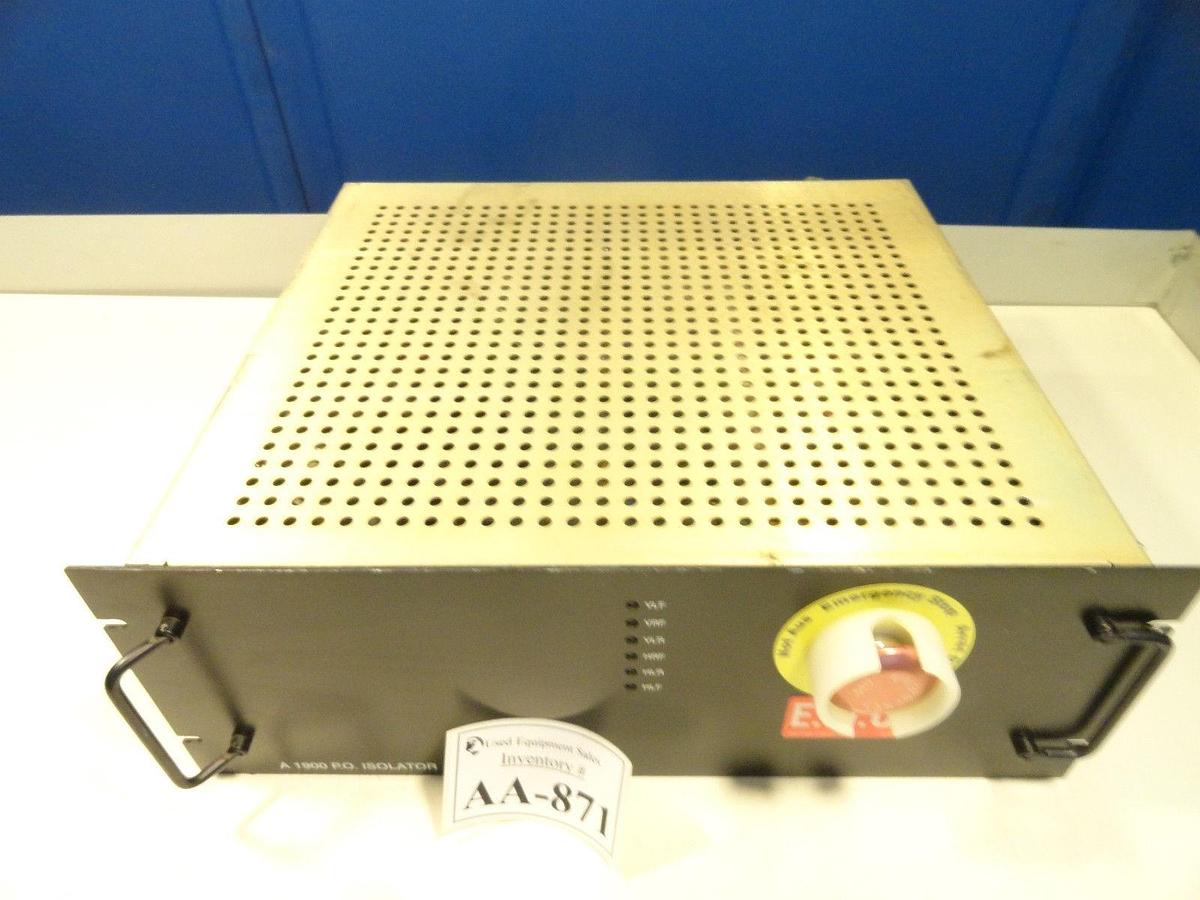 Used SVG Silicon Valley Group 859-0564-002 A 1900 PO Isolator ASML Used Working