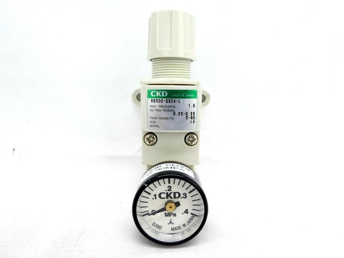 Used CKD RB500-SSC4-L Compact Regulator TEL Lithius Lot of 10 Working Surplus