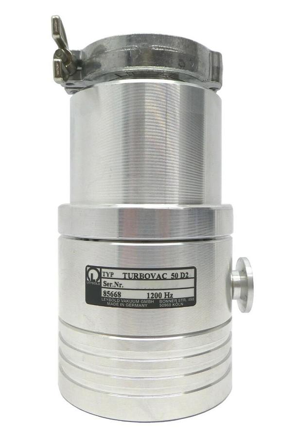 Used TURBOVAC 50 D2 Leybold Vacuum 85668 Turbomolecular Pump Turbo Working