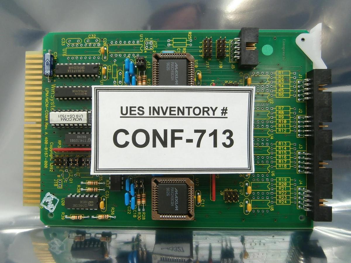 Used WinSystems 400-0167-000 COM4 Interface PCB Card LPM/MCM-COM4 2003495-001 Used
