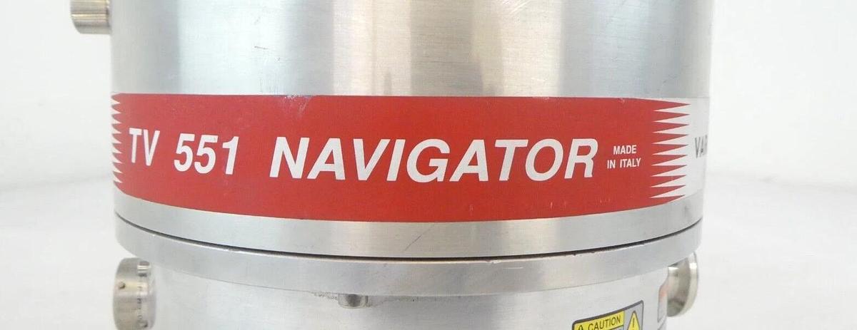 Used TV 551 NAVIGATOR Varian 9698922 Turbomolecular Pump Turbo Tested Working