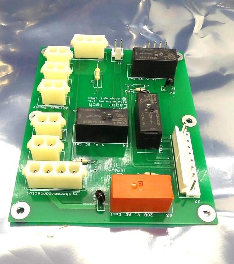 Used Eagle Tech Distribution and Interlock PCB Reseller Lot of 2 Working Surplus
