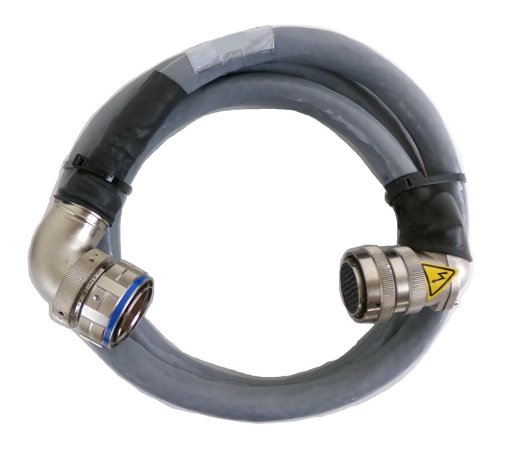 Used Alcatel Adixen A215300-017-C2-C2 Turbomolecular Pump Cable Working
