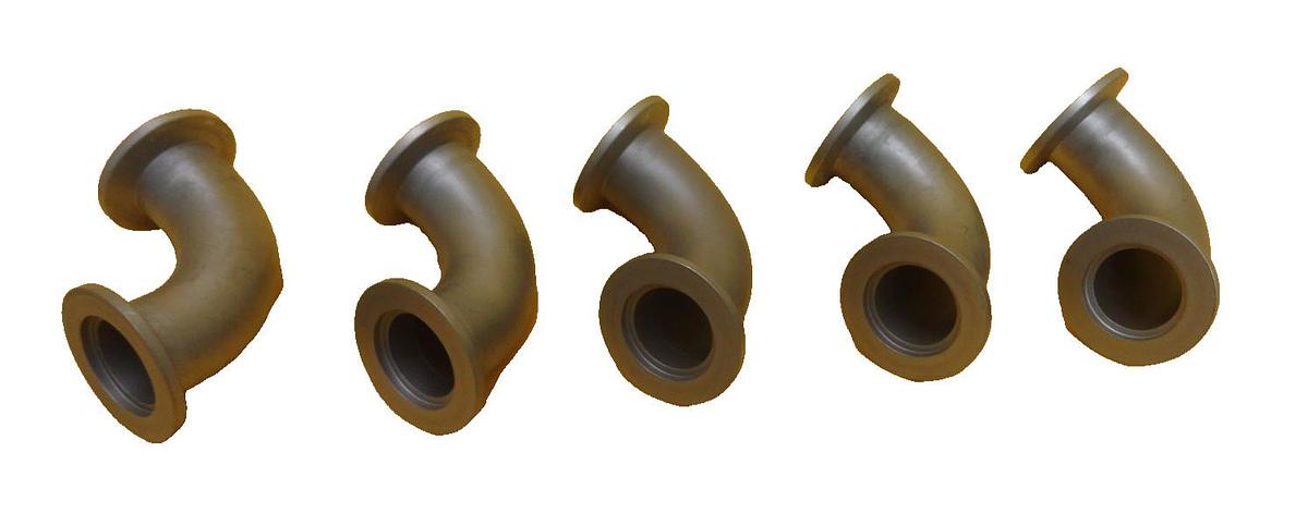 Used MKS Instruments 100314403 NW25 Vacuum Elbow Reseller Lot of 5 Edwards Working