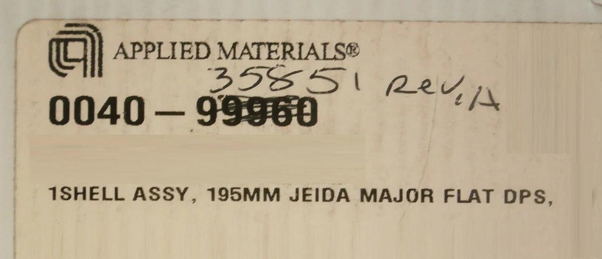 Used AMAT Applied Materials 0040-99960 ESC Polyimide Pedestal 0040-35851 Working